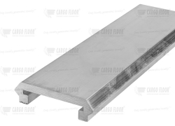 Aluminium eindstop T-subdeck LP vloer (350 mm)